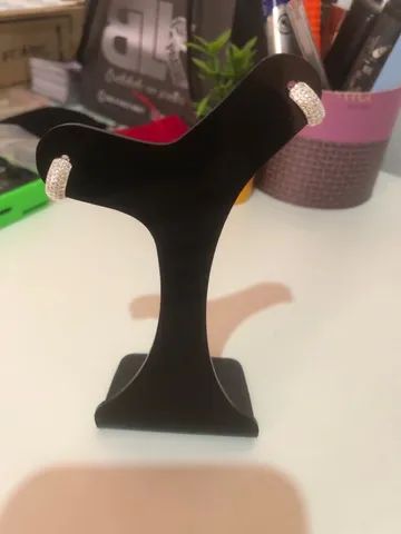 Argola cravejada  - Foto 2