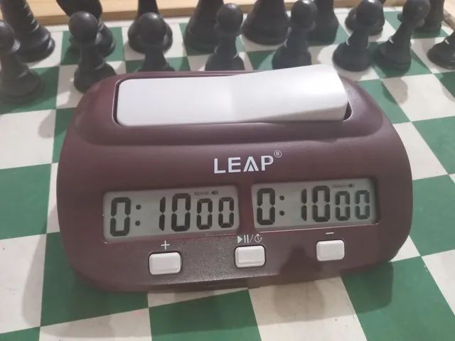 Relogio digital de xadrez - Leap