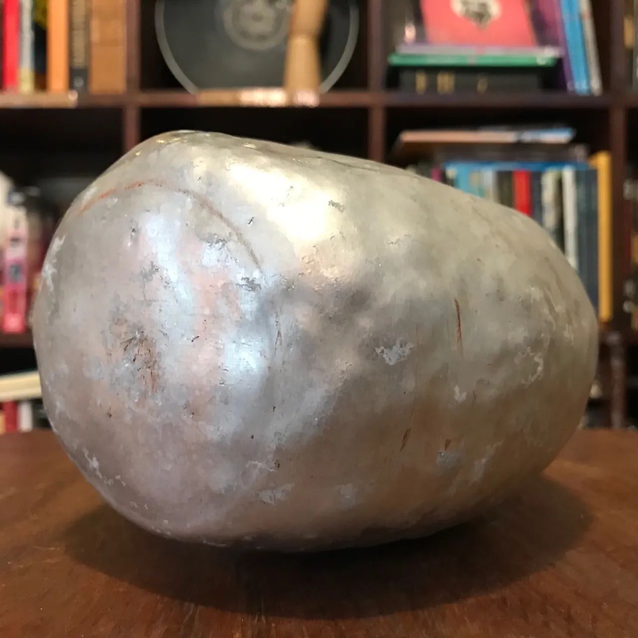 Antigo Cantil de camping, em alumínio - Foto 5