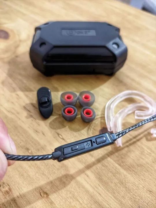 Fone Profissional Qkz AK6 /Os Melhores Graves/Microfone/retorno de PALCO E games - Foto 5