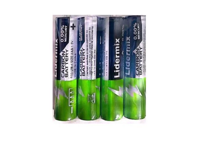 Pilha Comum AA ou Palito AAA, Alcalina, Pack c/ 8 unidades, Não Recarregável, Nova - Foto 2