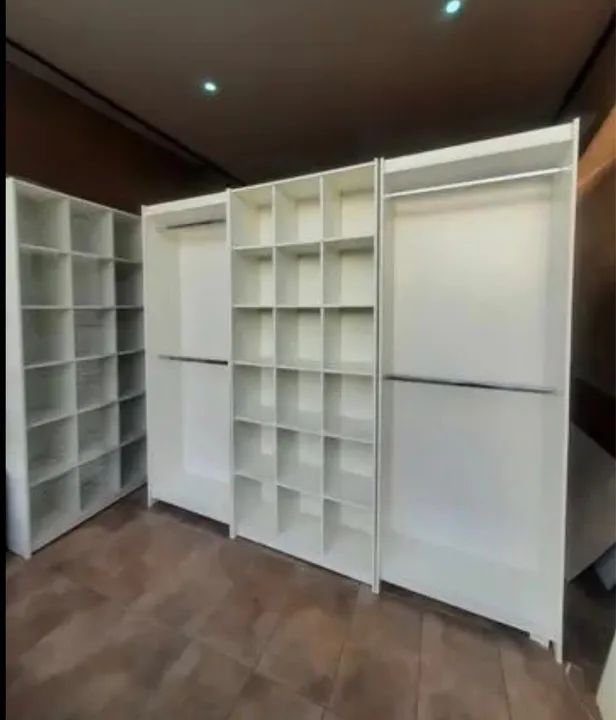 CABIDEIRO DUPLO + COLMEIA KIT COMPLETO CLOSET