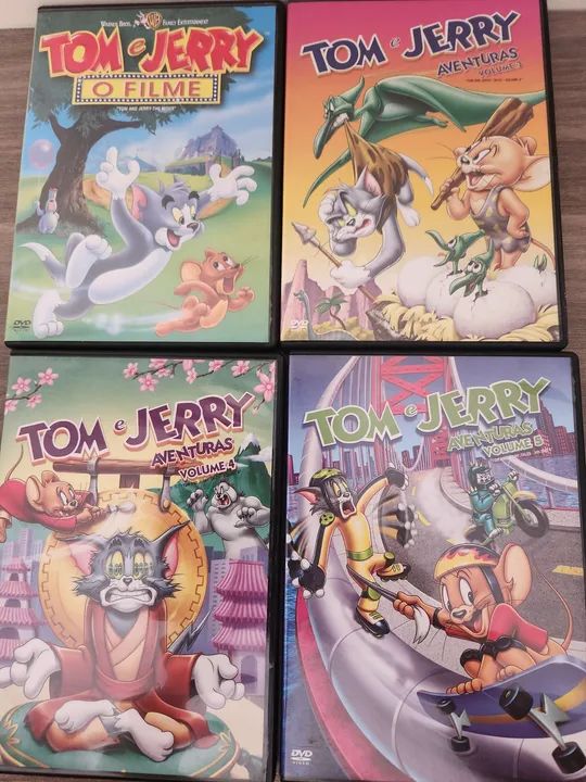 4 DVD Tom e Jerry - Foto 2