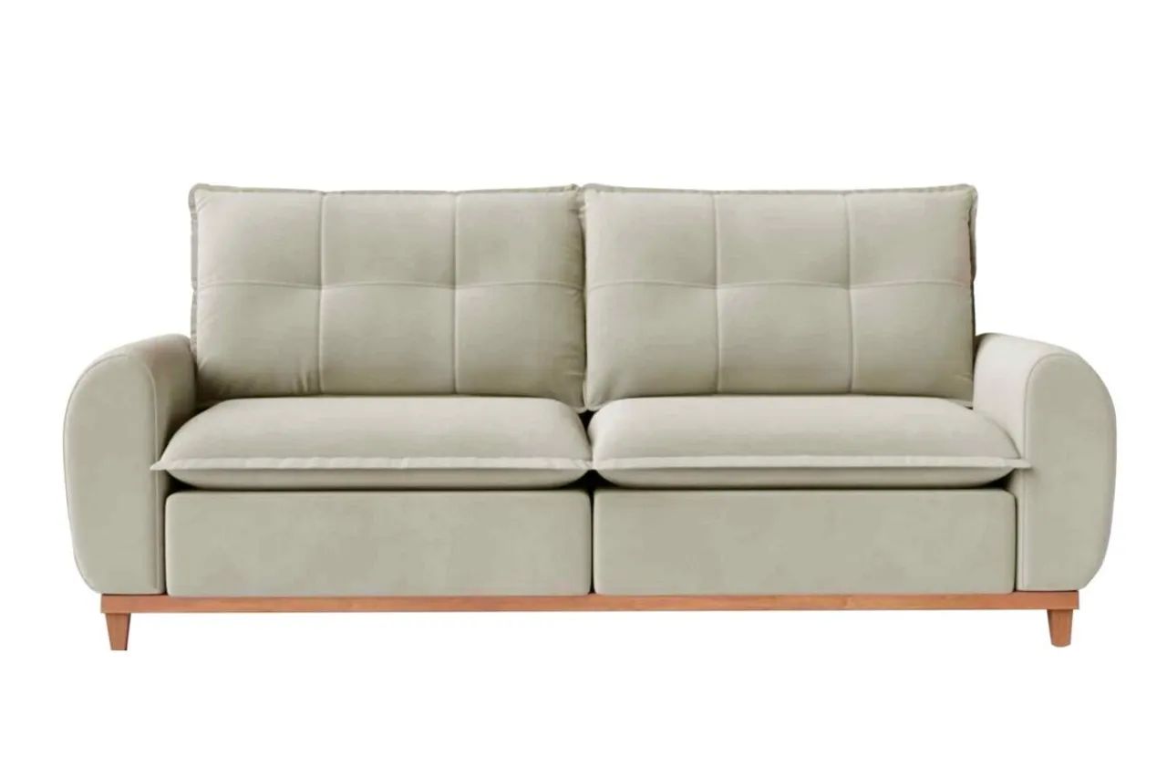 Sofá Living 2,00m Decor Molas Ensacadas e Bonnel r66