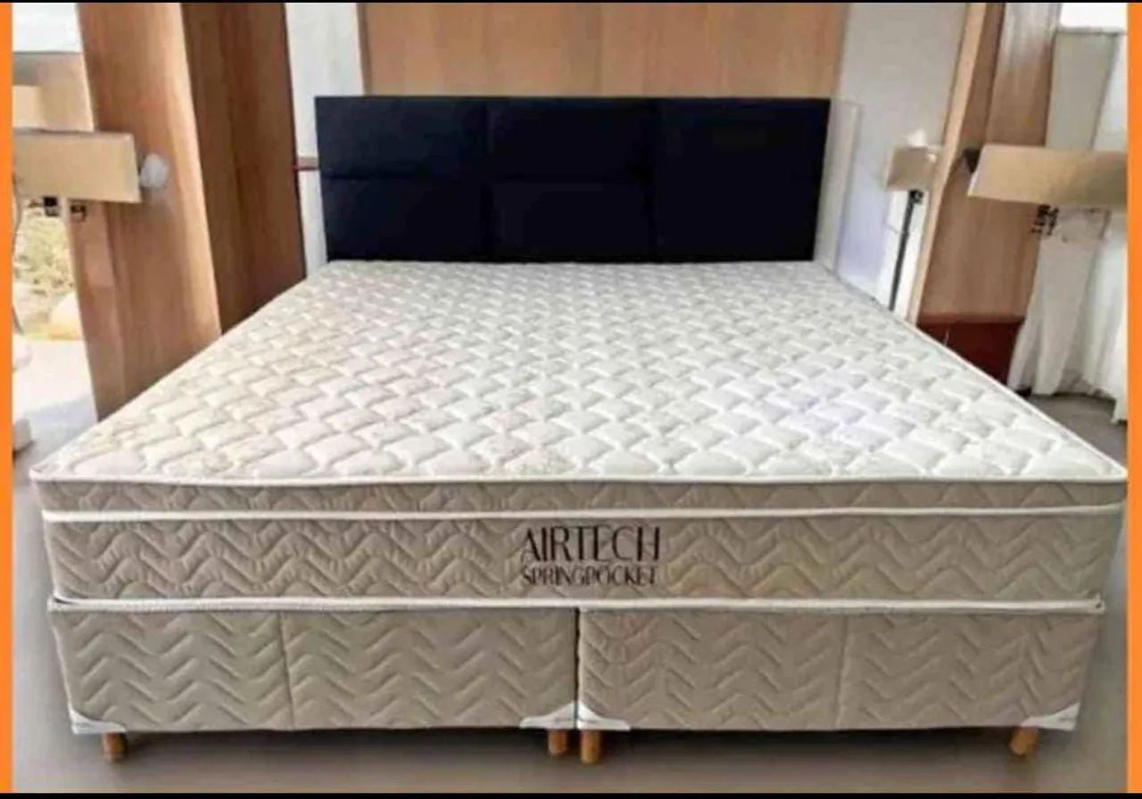 Cama Box King Ortobom Airtech (Nova Direto da Fábrica)
