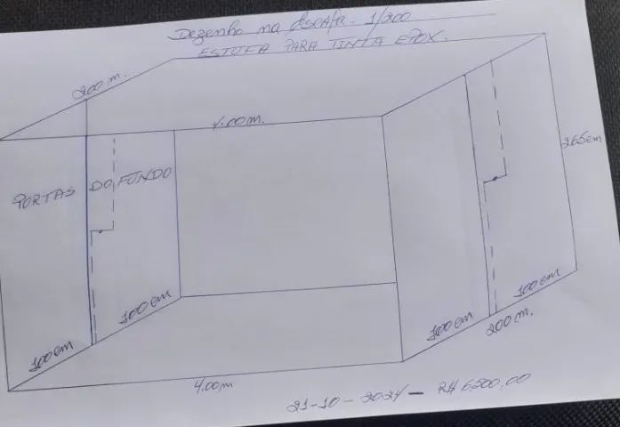 Estufa de pintura eletrostática - Foto 2