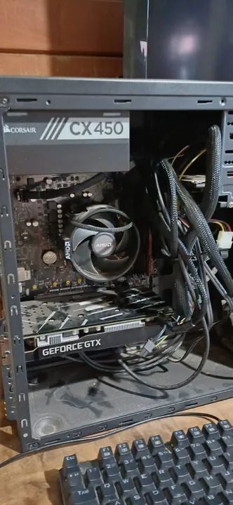 DESKTOP AMD Ryzen 1600 3.2GHz NVIDIA GTX 1660 6Gb 8Gb RAM SC - Foto 4