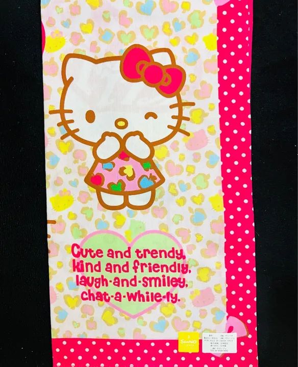 Lenços Walt Disney e Hello Kitty importados do Japão  - Foto 5