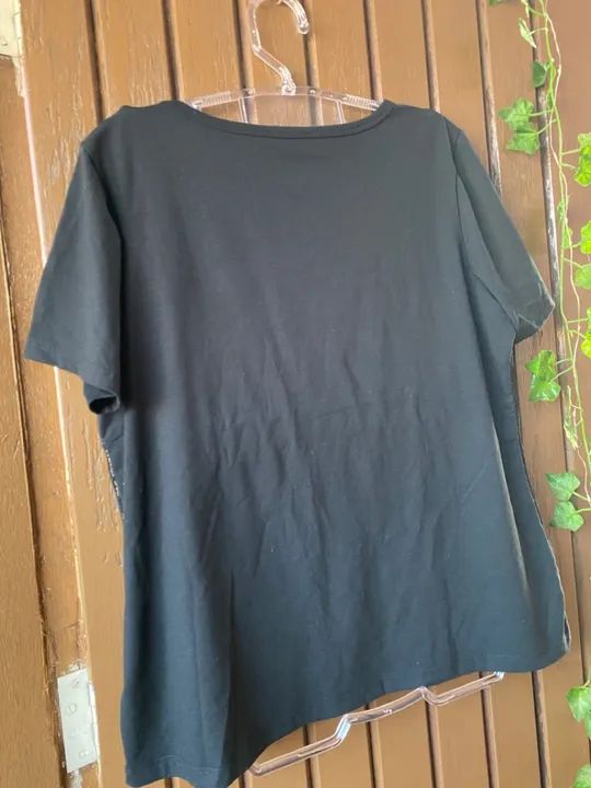 Blusa de Bordada Criatiff Preta - Foto 5