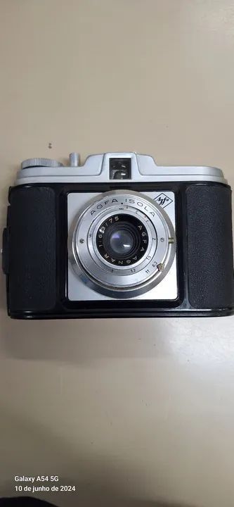 Câmera fotográfica analógica alemã AGFA ISOLA - Foto 4