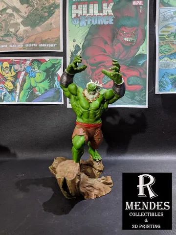 Estatua Hulk maestro resina  - Foto 2