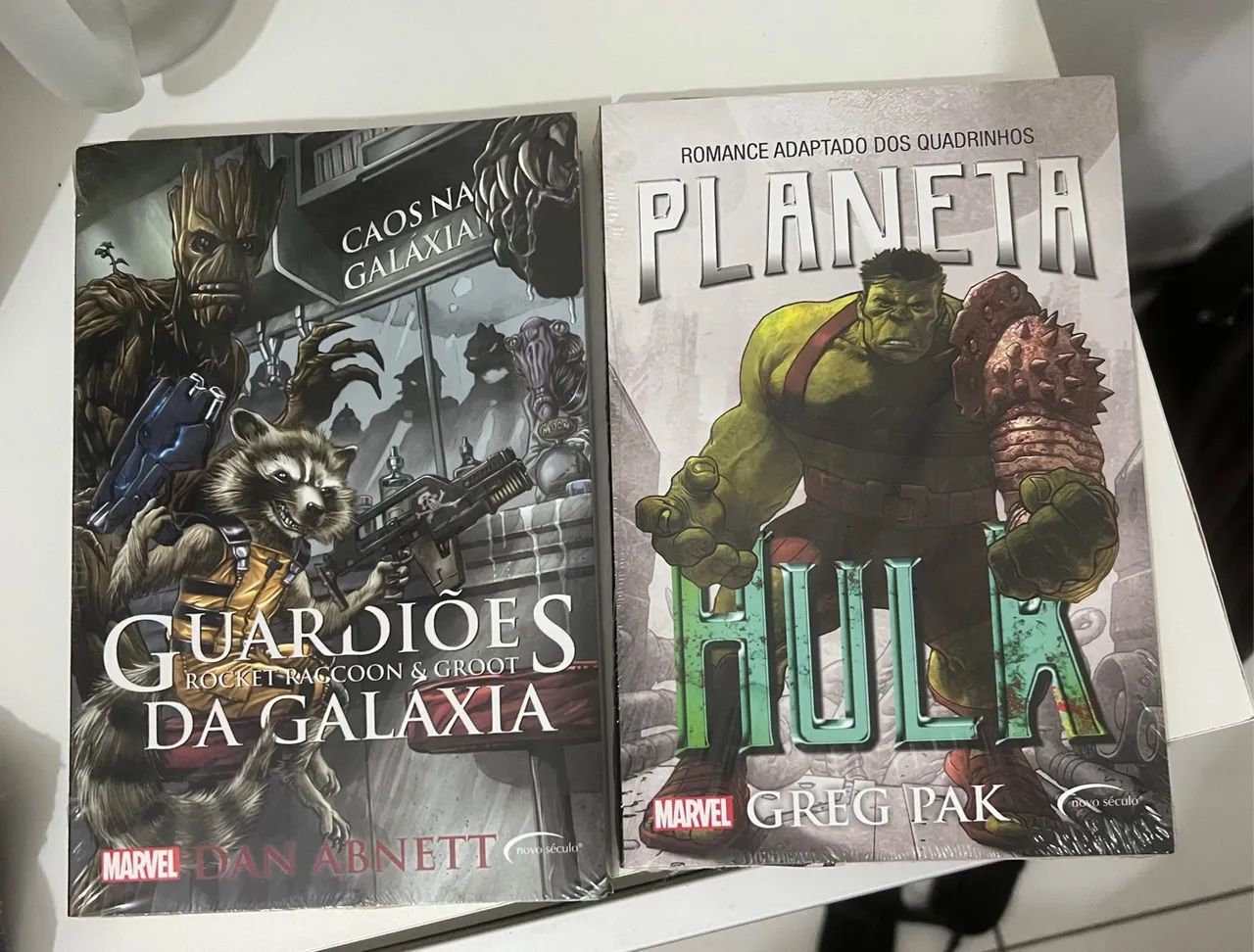 Livros Marvel lacrados