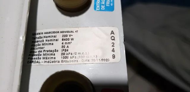 Aquecedor Cardal 4t Aq249 220v - Foto 3