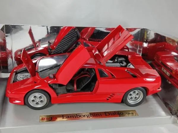Miniatura Lamborghini Diablo Intex 1/18 (caixa) - Foto 5