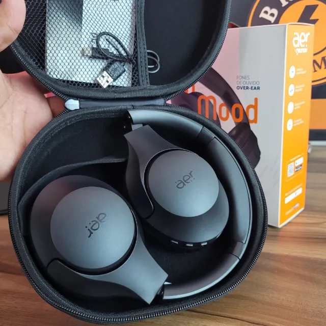 Aermood HeadPhone Bluetooth Geonav original - Loja Brada Prime