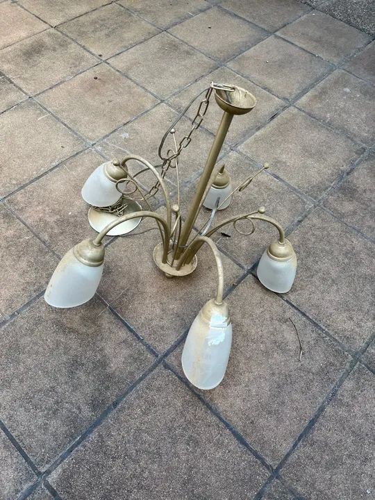 Lustre pendente antigo