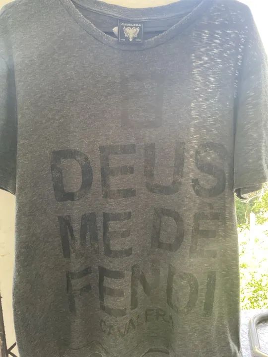 Camiseta Cavallera P, Cinza ORIGINAL. - Foto 2