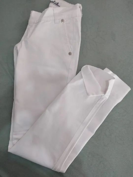 Vendo calça jeans nova tamanho 36  - Foto 3