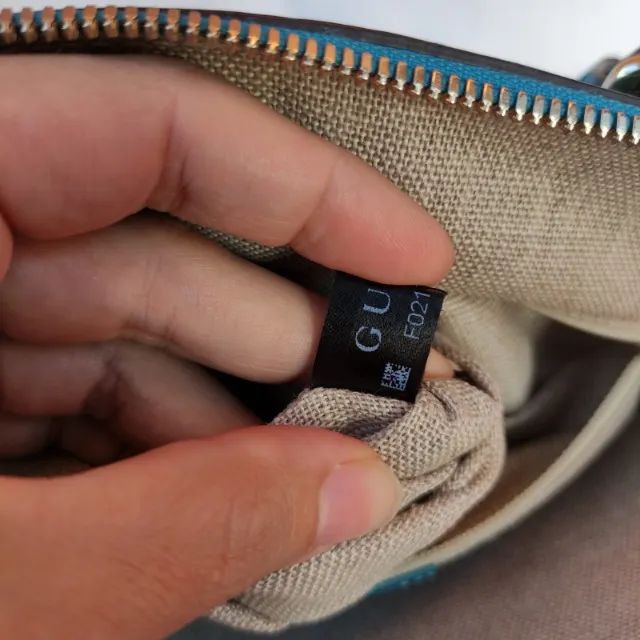bolsa gucci microguccissima turquesa luxo - Foto 3