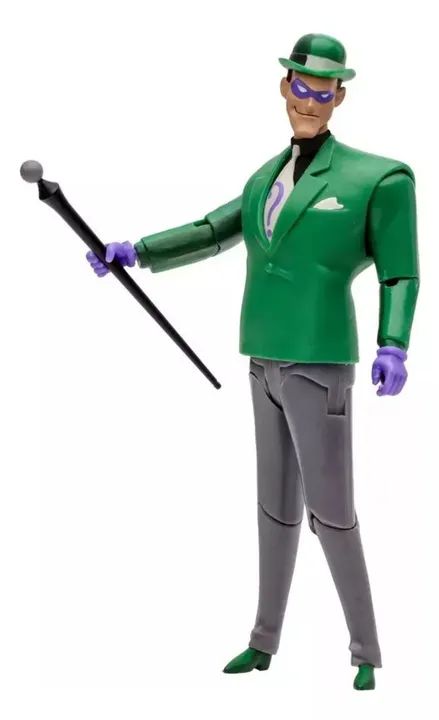 Charada Riddler Batman Animated Mcfarlane  - Foto 4