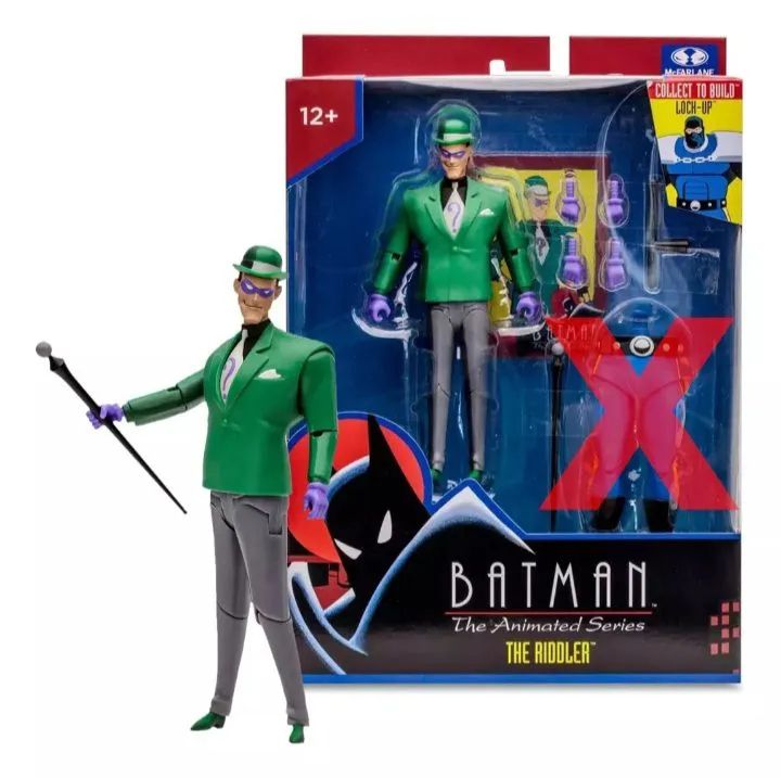 Charada Riddler Batman Animated Mcfarlane 