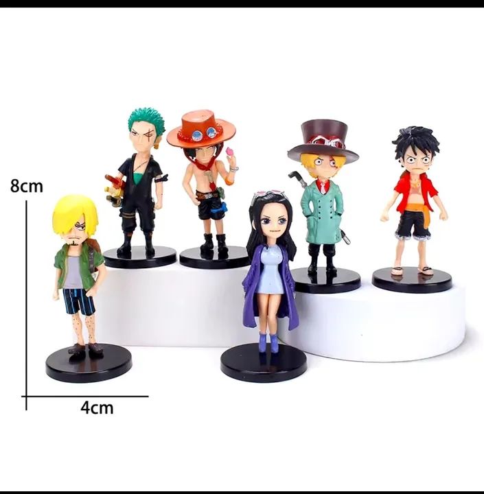 Bonecos One Piece - 6 Peças - Foto 3