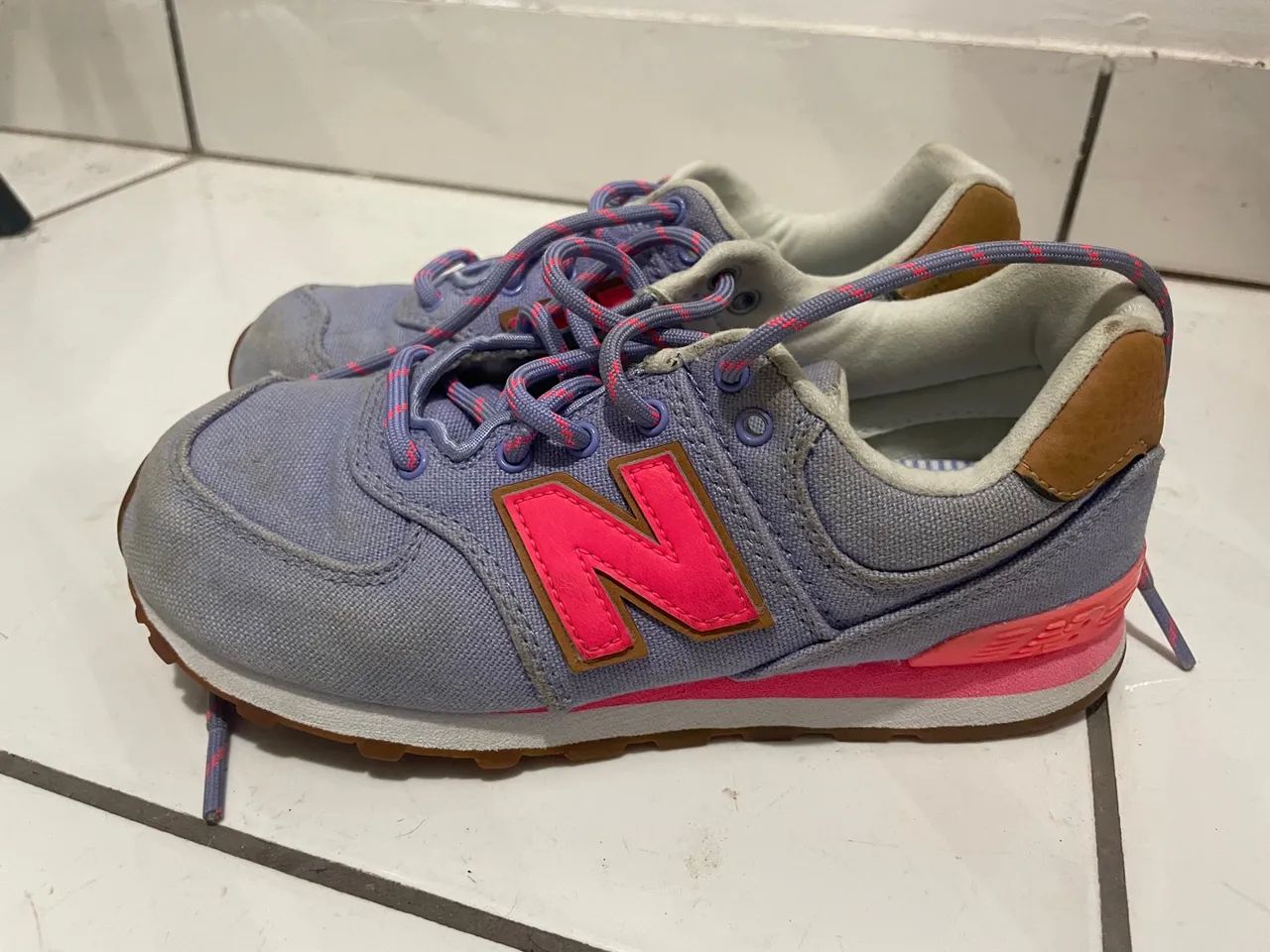 New balance infantil 574 best sale