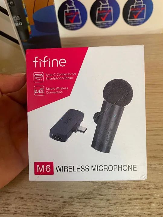 Microfone de lapela fifine M6 - Foto 5