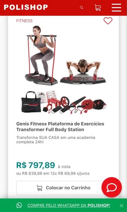 Plataforma de exercícios Polishop - Foto 6