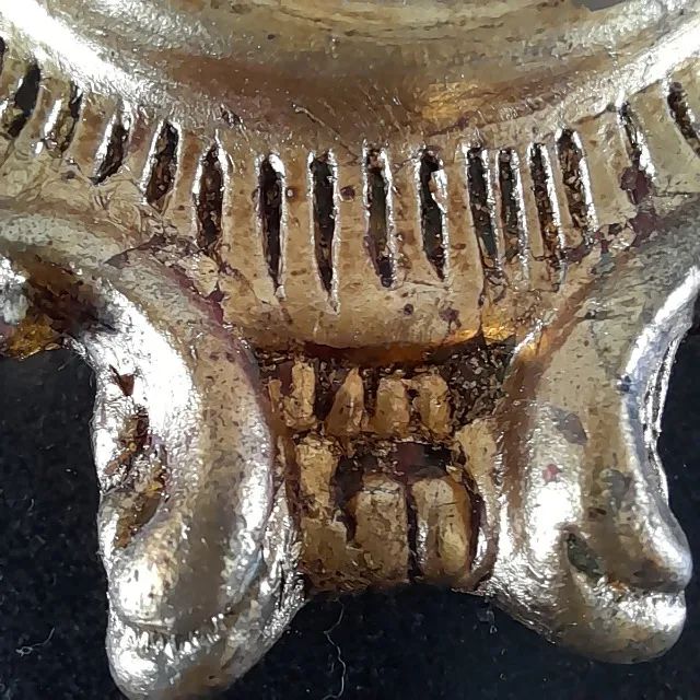 Espelhos Decorativos moldura gesso e folha de ouro - Foto 5