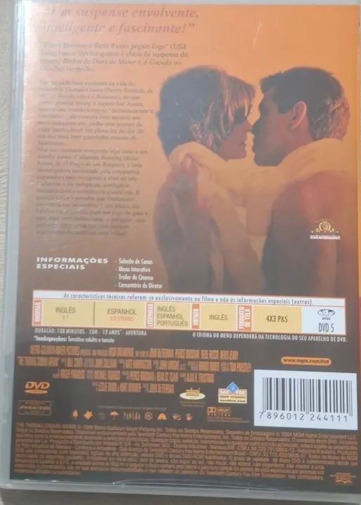 DVD Thomas Crown - A Arte do Crime - Foto 2