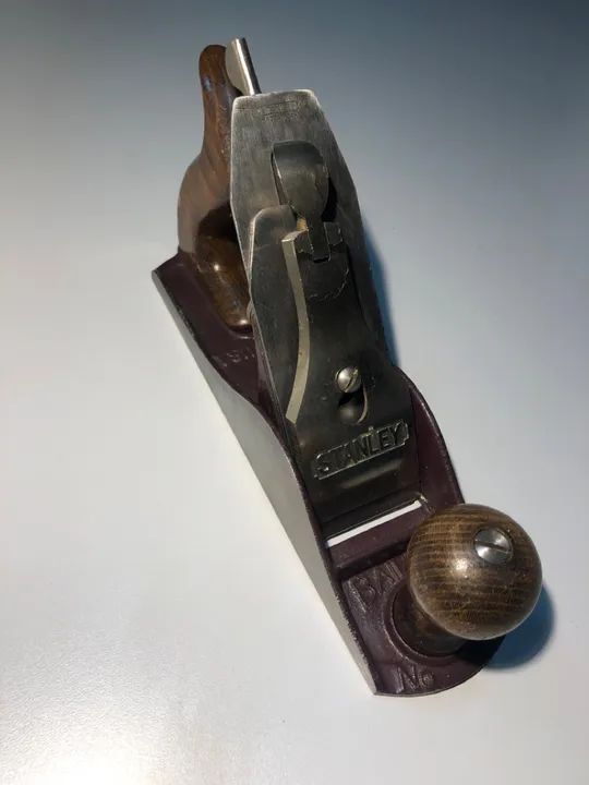 Plaina manual Stanley Bailey N°4 Made in USA - Foto 4