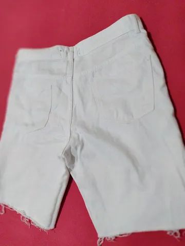 Bermuda Jeans Pool Branca - Foto 2