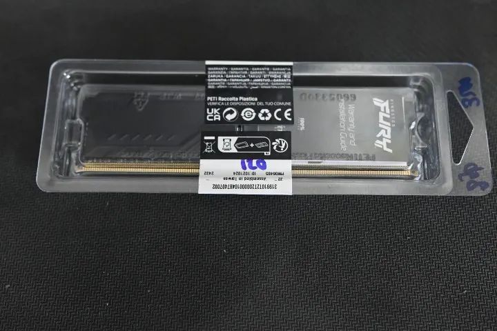 Memória Fury Beast Kingston De 8gb Ddr4 3200mh. Kf432c16bb/8 - Foto 2