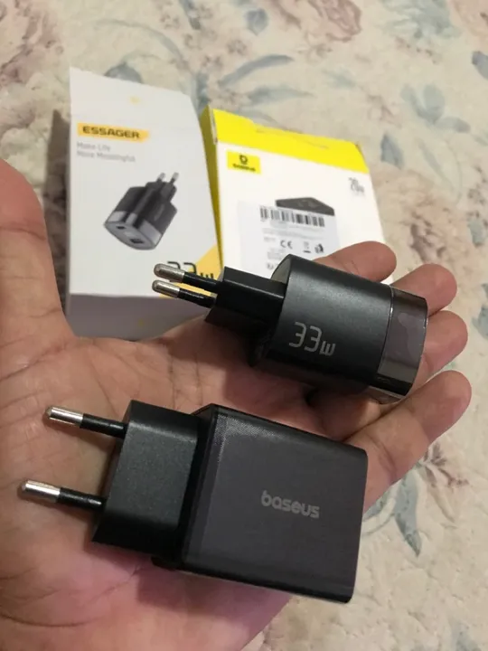 Carregador para iPhone e android de qualidade