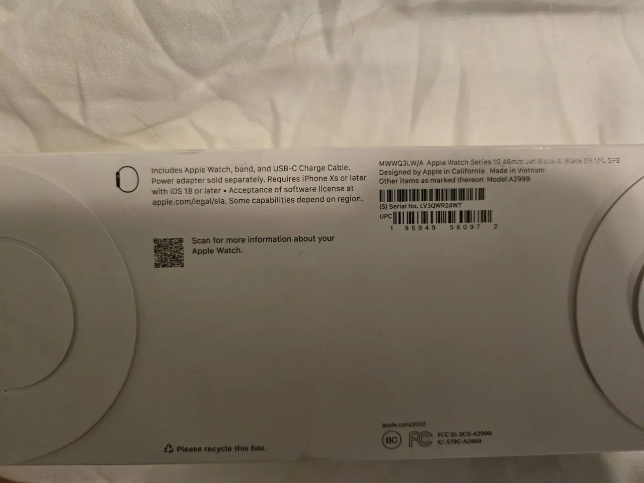 Apple Watch series 10 46mm black + Apple case (capa de proteção) - Foto 4