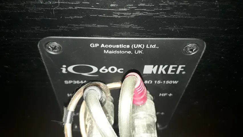 Caixa Kef Central Lq60c 150w 8 Ohms (Musicalvo) - Foto 5