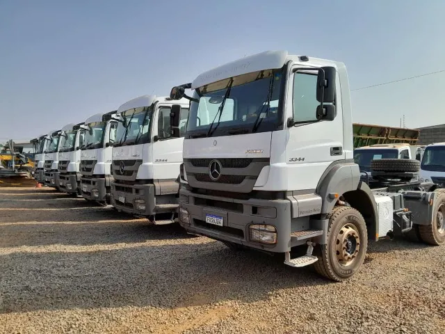MB Axor 3344 6x4 2022 Renovação de frota Grupo UNIDAS!
