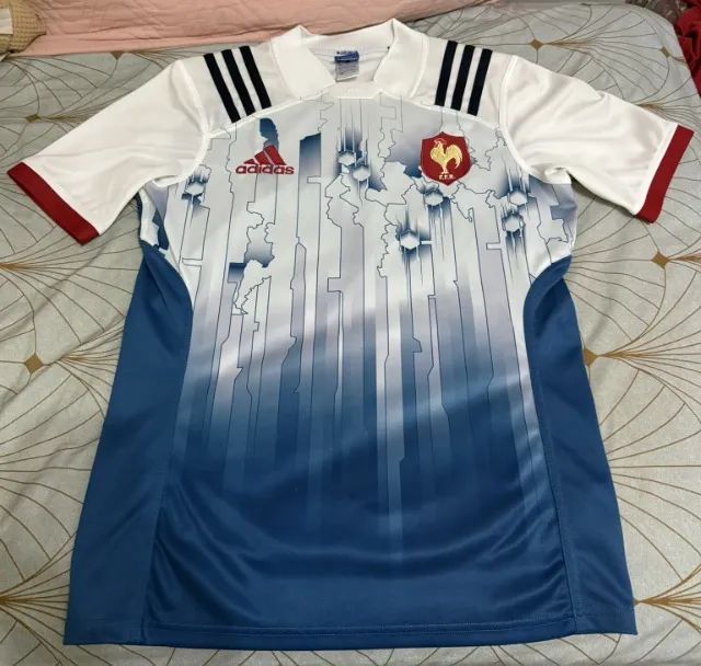 camisa rugby adidas frança 2016