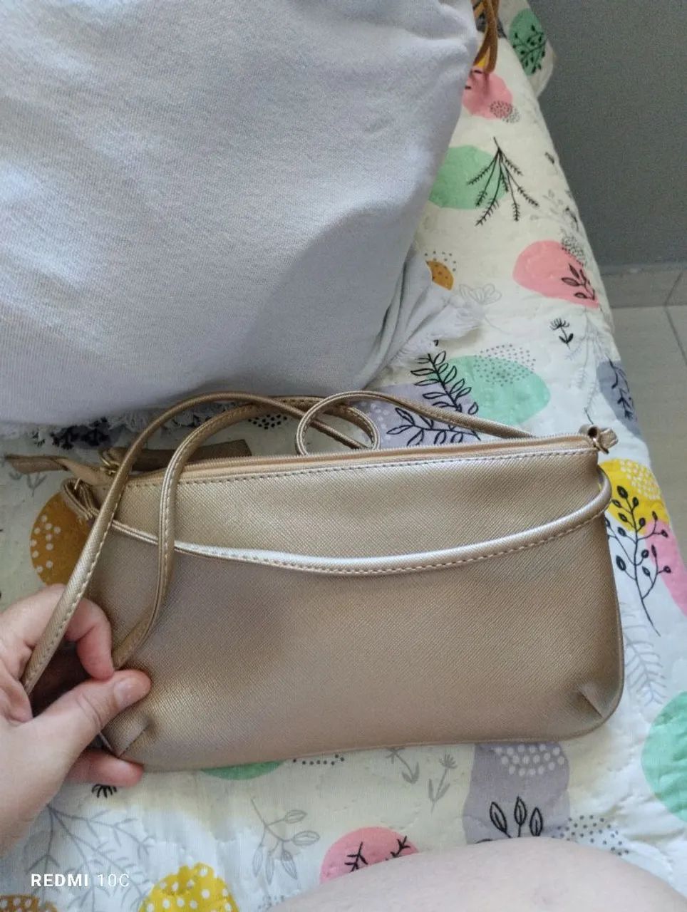 Bolsa Anacapri Dourada - Foto 3