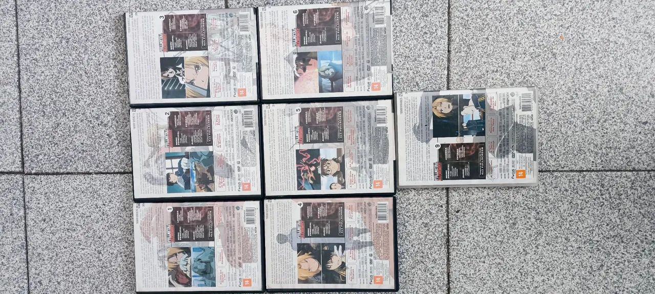 Dvd Fullmetal Alchemist 1, 2, 3, 4, 5, 6 e 9 - Foto 2