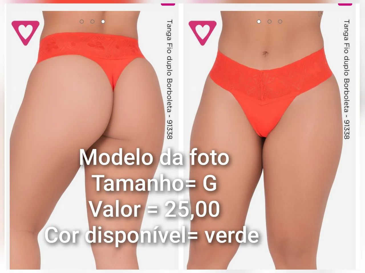 Calcinha Fio Duplo Brida - P - Preta - Foto 5