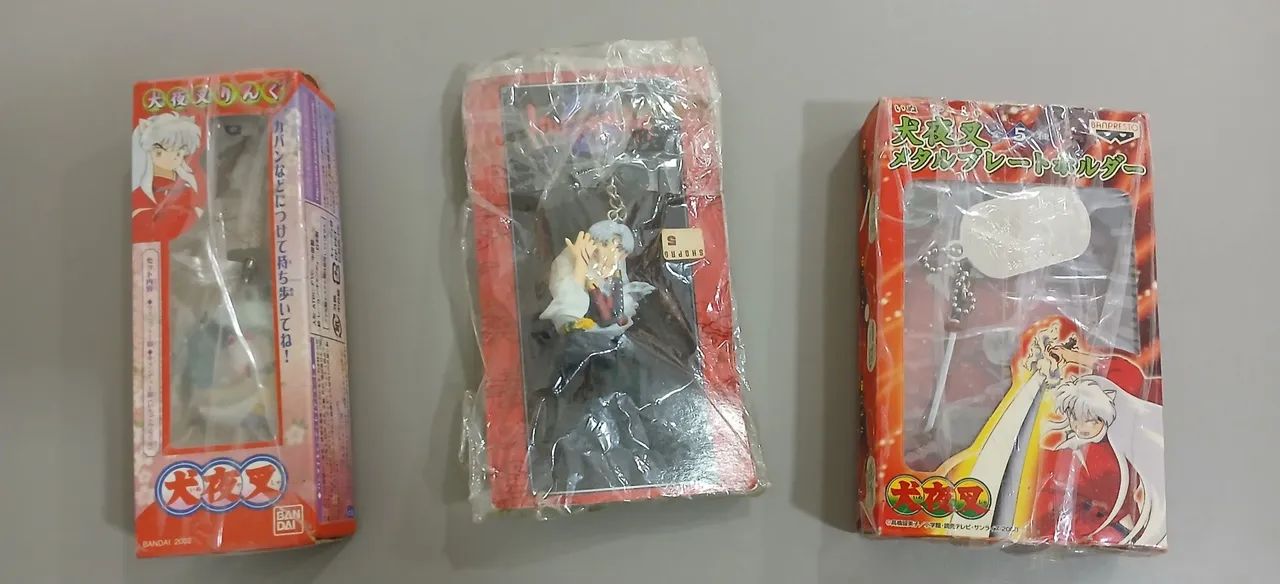 3 Chaveiros Sesshoumaru, anime Inuyasha - Importados