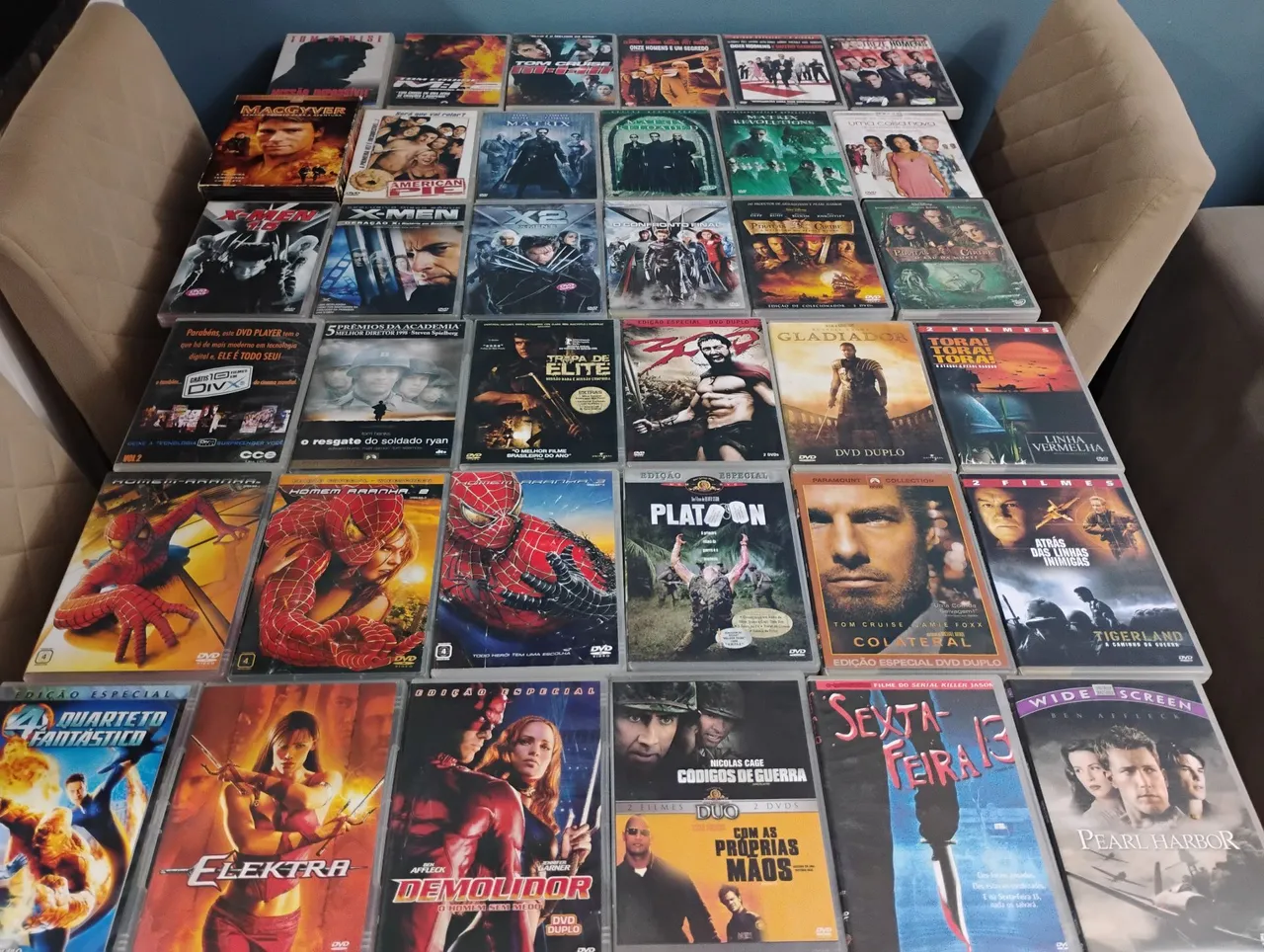 Coleção de DVDs de filmes - Diversos gêneros!