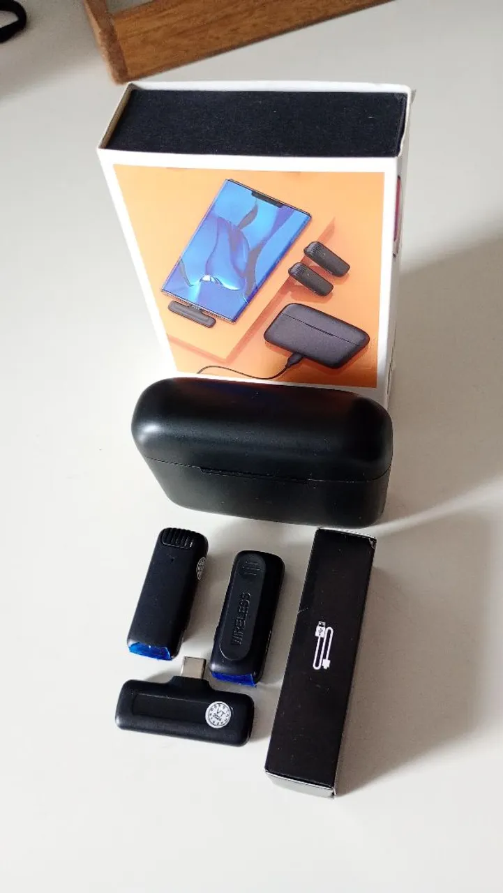 Microfone Sem Fio para Celular - Alta Qualidade