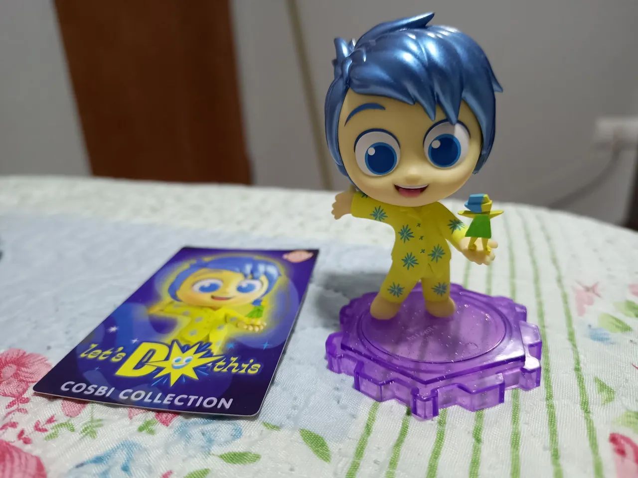 Boneco Alegria Divertidamente 2 Disney Pixar Cosbi collection