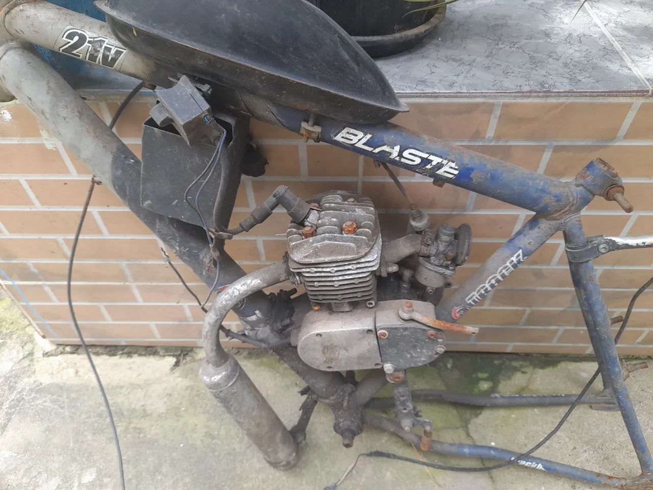 Motor 2 tempos para bicicleta