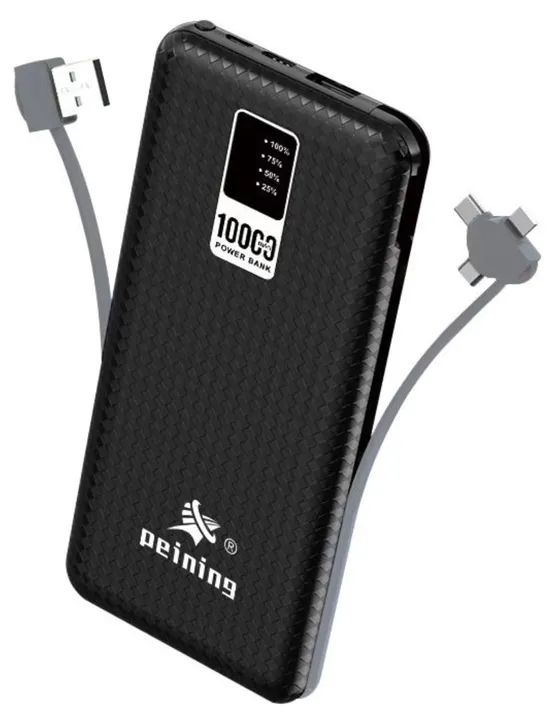 Power Bank 10000 mAh Peining - Novo - Foto 4
