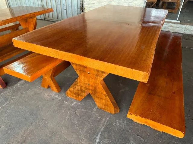 ? Mesa Rústica Linda com Entrega Grátis e Parcelamos! - Foto 2