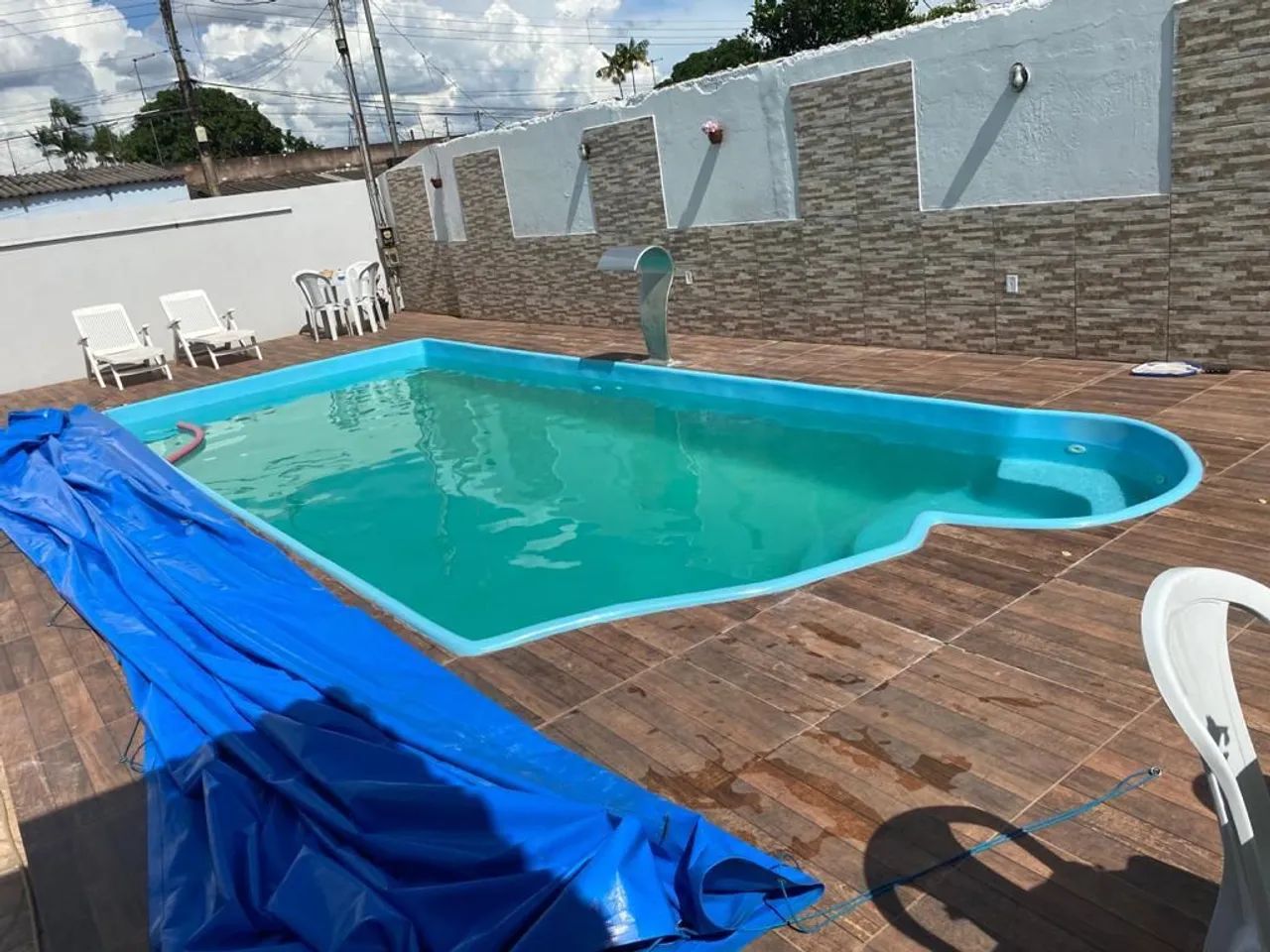 Piscina de 9 mts c hidromassagem PROMOÇÃO RELÂMPAGO 
